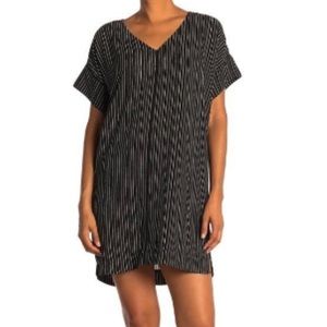 Madewell Novel Chalk-Stripe Shift Dress